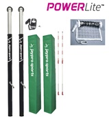 PowerLite Volleyball System (3.5" Floor Sleeve) - NFHS, NCAA, USVBA Compliant