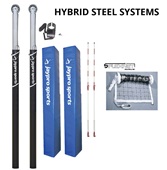 Hybrid Steel Volleyball System (3.5" Floor Sleeve)