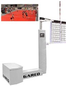 Gared GO COURT Jr One-Court Portable Volleyball System 8535PKG