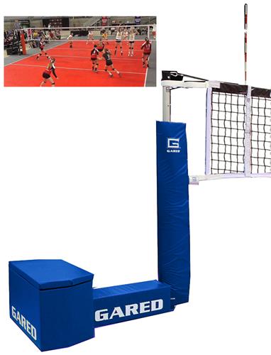 Gared GO COURT Jr One-Court Portable Volleyball System 8535PKG. Free shipping.  Some exclusions apply.