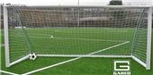 6'x12'/7'x21'/8'x24' Touchline Striker Round Frame Aluminum Soccer Goals (PAIR)