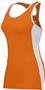 Augusta Ladies' Girls' Action Jersey ORANGE/WHITE Primary