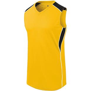 Promotional Adult Stock Reliever Sleeveless Baseball Jersey