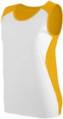 Augusta Sportswear Ladies Alize Jersey 329 GOLD/WHITE Primary