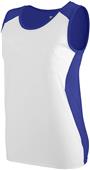 Augusta Sportswear Ladies Alize Jersey 329 PURPLE/WHITE Primary