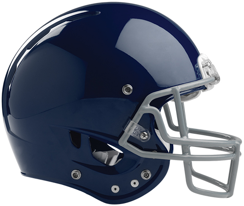 Rawlings Force Small Football Helmet 2013 outlets Blue with Bears Sticker set