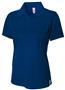 Women's - WXS (Royal,Red,Gold,Sky)Textured Polo Shirts w/Johnny Collar
