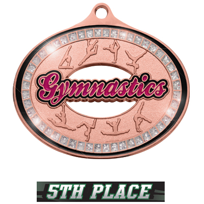 BRONZE MEDAL/ULTIMATE 5TH PLACE NECK RIBBON