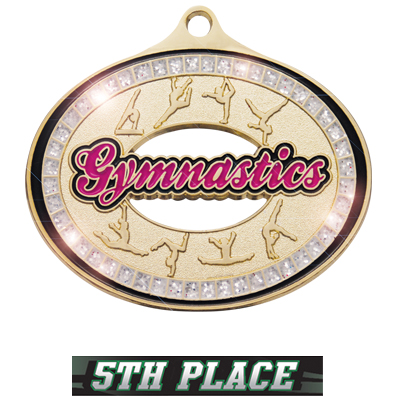 GOLD MEDAL/ULTIMATE 5TH PLACE NECK RIBBON