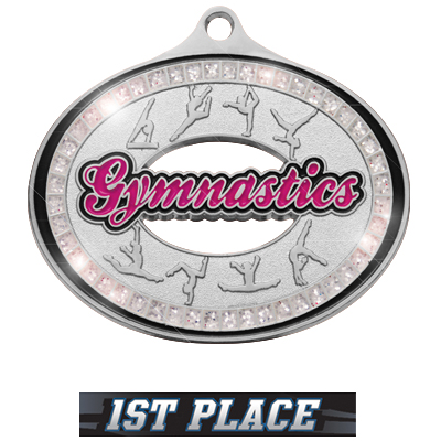SILVER MEDAL/ULTIMATE 1ST PLACE NECK RIBBON