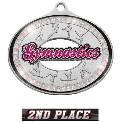 SILVER MEDAL/ULTIMATE 2ND PLACE NECK RIBBON