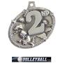 SILVER MEDAL/ULTIMATE VOLLEYBALL NECK RIBBON