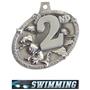 SILVER MEDAL/ULTIMATE SWIMMING NECK RIBBON