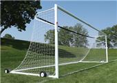 6'6"H x 18'6"W/8'Hx24'W U90 Premier Soccer Goal Packages (Pair)