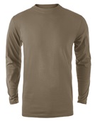 Zorrel Adult Long Sleeve Dri-Balance Tee COYOTE BROWN Primary