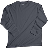 Zorrel Adult Long Sleeve Dri-Balance T-Shirts CHARCOAL HEATHER Primary
