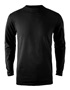 Zorrel Adult Long Sleeve Dri-Balance Tee BLACK Primary