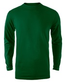 Zorrel Adult Long Sleeve Dri-Balance Tee DEEP GREEN Primary