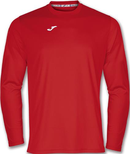Joma Combi Long Sleeve Polyester Training Shirt RED 