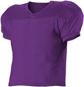 Alleson Adult Youth Dazzle Mesh Practice Football Jerseys PURPLE Primary