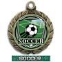 GOLD MEDAL/GRAPHX  SOCCER RIBBON