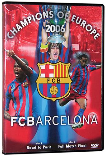 SLS FC Barcelona 2006 UEFA Champions League DVD - Soccer Equipment