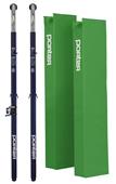 Porter Powr Steel Volleyball 3" End Standards With Pads (PAIR)