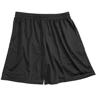Youth Wicking Soccer Shorts With Piping