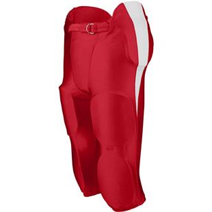 Adult Exxact Sports Adult 7-Pad Football Pants w/Integrated Bubble Design Pads 