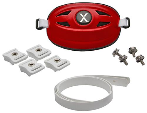 ボール XENITH CHIN CUP 3DX M/L Xenith 3DX Small Shell Football Chin Cup