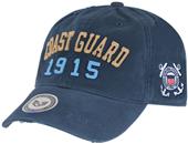 Vintage Athletic Coast Guard Military Cap