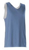 Alleson 506CR Reversible Basketball Tank Jerseys Outside: SKY BLUE, Inside: WHITE Primary