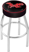 Holland Eastern Washington U Blk/Chrome Bar Stool