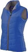 Womens Lightweight Quilted Vest (Scarlet,Graphite,Power Pink,Royal)