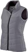 Womens Lightweight Quilted Vest (Scarlet,Graphite,Power Pink,Royal)