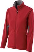 Womens Soft Shell Jacket (WS- Navy,Black), (WXS- Navy,Red), (WL- Royal), (W2XL- Navy,Red,BK)        