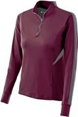 Womens Thumbhole-Cuffs Pullover Jacket (Black,Forest,Graphite,Maroon,Navy,Royal,Red,White)