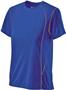 Womens 4-Way Stretch, Short Sleeve T-Shirt ROYAL/GRAPHITE Primary