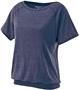 Womens/ Girls Heather T Shirt VINTAGE NAVY Primary