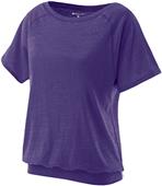 Womens/ Girls Heather T Shirt VINTAGE PURPLE Primary