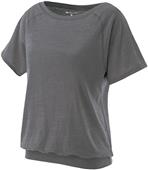 Womens/ Girls Heather T Shirt VINTAGE GREY Primary