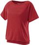 Womens/ Girls Heather T Shirt VINTAGE SCARLET Primary