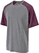  Adult Vintage Heather 2-Color  T Shirt VINTAGE GREY/VINTAGE MAROON Primary