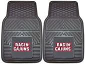 Fan Mats Univ. Louisiana-Lafayette Car Mats (set)