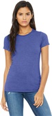 Bella+Canvas Womens Favorite Slim Fit Tee 6004 HEATHER TRUE ROYAL Primary