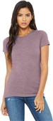 Bella+Canvas Womens Favorite Slim Fit Tee 6004 HEATHER PURPLE Primary