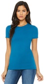 Bella+Canvas Womens Favorite Slim Fit Tee 6004 DEEP TEAL Primary