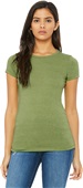 Bella+Canvas Womens Favorite Slim Fit Tee 6004 HEATHER GREEN Primary