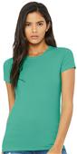 Bella+Canvas Womens Favorite Slim Fit Tee 6004 TEAL Primary