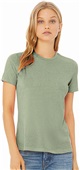 Bella+Canvas Women's Relaxed Jersey SS Tee HEATHER STONE Primary